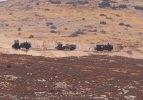 Tank ve füzelerin namluları İdlib'e çevrildi
