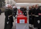 Sur'da şehit olan askerler memleketlerine uğurlandı