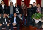 Terim ve futbolculardan anlamlı ziyaret