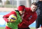 Trabzonspor 9 eksikle çalıştı