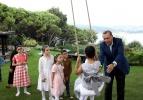  Erdoğan çocuklarla bayramlaştı