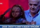 Ahmet Çakar, Chucky ile sosyal medyayı salladı