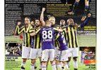 Fenerbahçe'nin galibiyeti manşetlerde