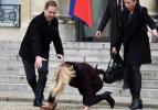 Başbakan'ın Paris'te talihsiz anı!
