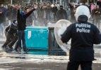 Br&uuml;ksel'de halk sokağa d&ouml;k&uuml;ld&uuml;