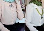 Tesettürlü kadınların tercihi 'Bebe yaka'