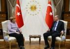 Cumhurbaşkanı Erdoğan, Almanya Başbakanı Merkel'i kabul etti