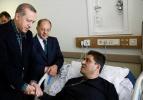 Cumhurbaşkanı Erdoğan terör saldırısında yaralananları ziyaret etti