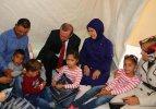Erdoğan çadırkentte suriyelileri ziyaret etti