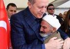Erdoğan'ı görünce gözyaşlarını tutamadı ve...