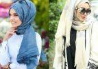 Tesettürlü kadınlarda son moda: File şallar