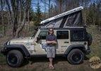 Jeep Wrangler ev oldu!