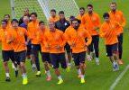 Galatasaray Salzburg'ta ilk antrenmanını yaptı