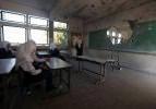 Gazze'nin yıkık sınıflarında ilk ders
