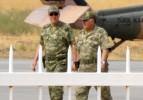 İki komutan bölgeye gitti