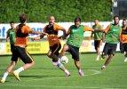 G.Saraylı futbolcu idmanı yarı bıraktı