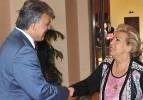 G&uuml;l, Semra &Ouml;zal ve Ahmet &Ouml;zal'ı kabul etti
