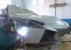 Evinde Lamborghini yaptı!