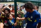 Fenerbah&ccedil;e'de neşeli antrenman