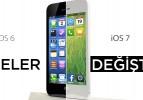 iOS 6 ile iOS 7 arasında neler değişecek?