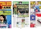 Gazetelerin spor manşetleri