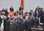 Meclis'te yine kavga &ccedil;ıktı!