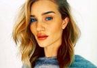 Rosie Huntington Whiteley'in 5 dakikalık doğal makyajı