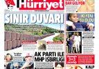 30 Temmuz 2015 gazete manşetleri