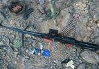 PKK'lıların mühimmatları ele geçirildi