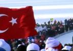 Sarıkamış'ta şehitler, şiddetli soğukta anıldı