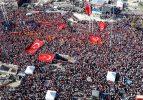 Taksim'de demokrasi mitingi