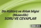 TEOG 2015 - Musevilik soru ve cevapları