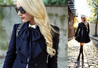 Geçmeyen moda: Fiyonk yaka