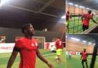 Ünlü futbolcu Galatasaray forması giydi!