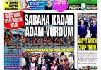 10 Ekim gazete manşetleri
