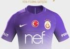 Galatasaray mor formasını tanıttı