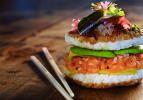 Yepyeni yemek trendi: 'Sushi-Burger'