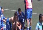 Futbolcu çocuklara biber gazlı müdahele