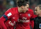 PSG'de Zlatan İbrahimovic hakem dövüyordu!