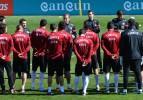 Milli takım Espanyol'un tesislerinde çalıştı
