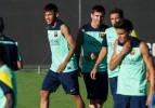 Pablo Neymar Barcelona Antremanında