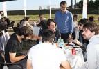 Trabzonspor'da barbekü partisi düzenlendi