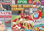 Basında Romanya-T&uuml;rkiye manşetleri!