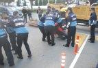 Silivri Belediyesi önünde eylem