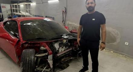 Tamirci 17 milyonluk Ferrari'yi pert etti! Gündem olan Ferrari satıldı Futbolcu satın aldı