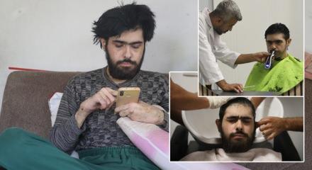 Telefon bağımlısı Barış 3 yıl sonra dışarı çıktı: Duş aldı, tıraş oldu... İşte son hali!