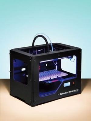 MakerBot Replicator 2 üç boyutlu bir yazıcı.