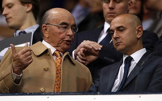 TOTTENHAM HOTSPUR: Joseph Lewis (ENIC International Ltd.)