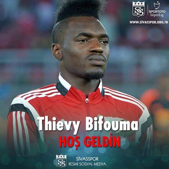 <p><span style="color:#FFD700"><strong>Thievy Bifouma</strong></span><br />
<br />
Osmanlıspor'dan Sivasspor'a!</p>
