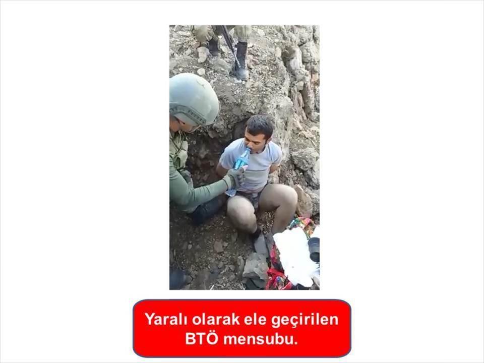 <p>Bu operasyonlar kapsamında  2 terörist etkisiz hale getirilirken, 1 terörist de yaralı olarak yakalandı.</p>
